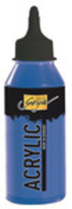 Akrylová barva 250 ml zlatá,stříbrná,měděná