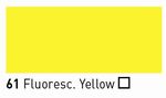 fluorescentní žlutá 

