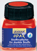 Barva na tmavý textil 20ml - Javana opak