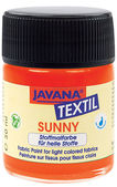 Barva na světlý textil 50ml - Javana sunny