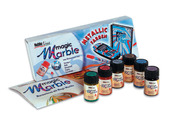 Sada metalických mramorovacích barev 6x 20ml